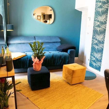 Coeur De Ville T2, Terrasse, Clim Tt Equipe, Parking 사나리쉬르메르 외부 사진