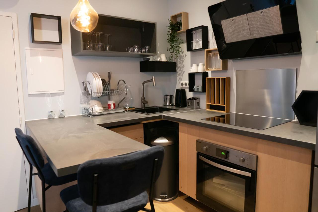 Coeur De Ville T2, Terrasse, Clim Tt Equipe, Parking 사나리쉬르메르 외부 사진